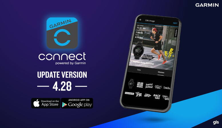 Garmin Connect Update Version 4.28