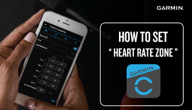 การตั้งค่า HR Zone ผ่าน Garmin Connect