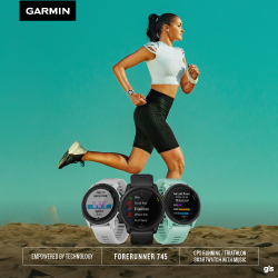 GARMIN เปิดตัว Forerunner 745 นาฬิกาสำหรับนักวิ่งและนักไตรกีฬาโดยเฉพาะ
