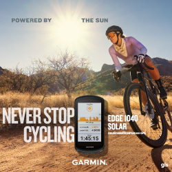 วางจำหน่ายแล้ววันนี้ Garmin – Edge 1040 Solar