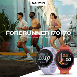 FORERUNNER 70 & 170 นาฬิกาวิ่งสำหรับมือใหม่ รุ่นล่าสุด 2026