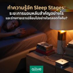 ทำความรู้จัก Sleep Stages: ระยะการนอนหลับสำคัญอย่างไร?